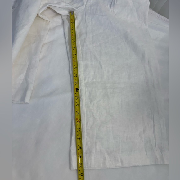 N A-K D     White Linen High-Waist Culottes size 6 NWT - Picture 16 of 16